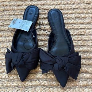 H&M Bow tie Flats